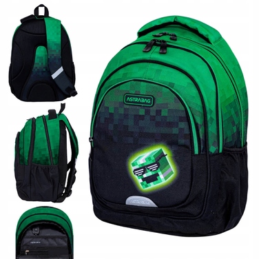 Багатофункціональний шкільний рюкзак AstraBag, багатоколірний, 20 л