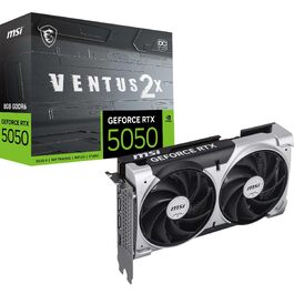 Відеокарта MSI GeForce RTX 5050 VENTUS 2X OC 8GB GDDR6, PCIe 5.0
