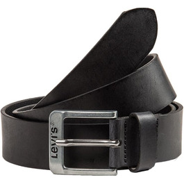 Чоловічий шкіряний ремінь Levi's Free, чорний (1 шт.)
