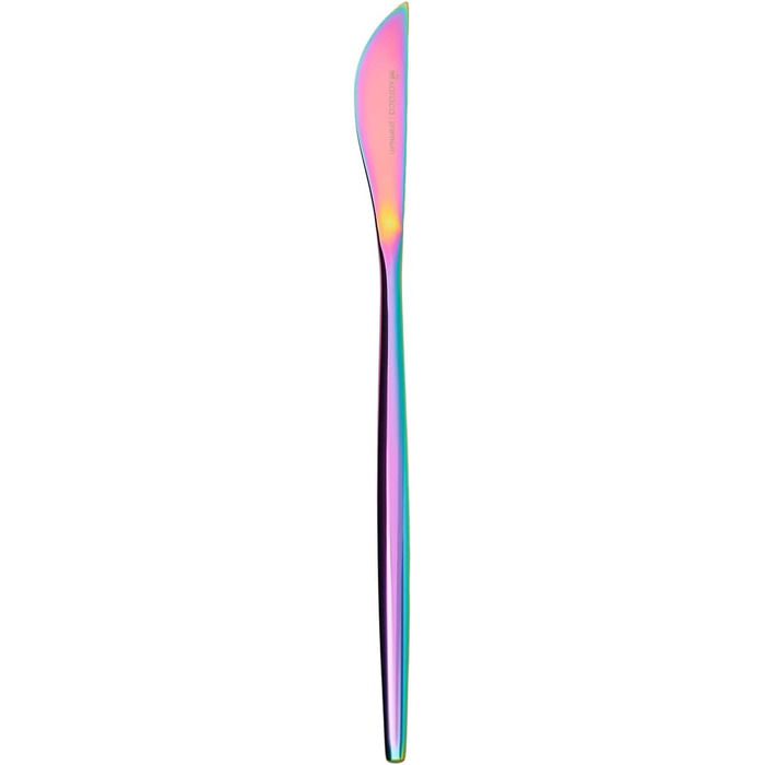 Karaca Orion Matte Rainbow 30-Piece Cutlery Set for 6 People - Cutlery, Knives, Forks, Dessert Forks, Stainless Steel, Dining Cutlery, Table Cutlery Set - Healthy and Hygienic, Modern Design