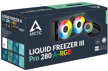 Рідинне охолодження Arctic Liquid Freezer III Pro ARGB 280 Black (ACFRE00183A)