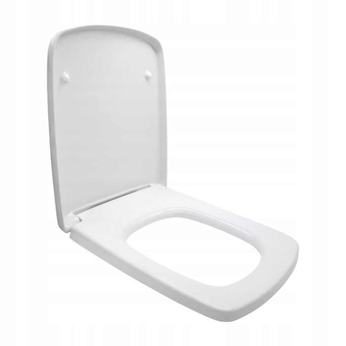 Сидіння для унітаза Geberit Selnova Square Hamberger, білий duroplast