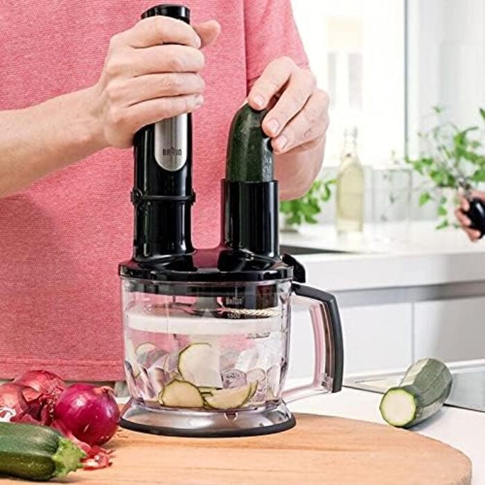 Погружний блендер Braun MultiQuick 7 MQ7085X (NK), 1000 Вт