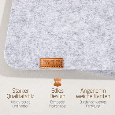 Felt Table Placemats - Set of 24 Table Coasters - Washable Felt Placemats - 8 Place Mats, Glass Coasters, Cutlery Pockets | Light Grey | Square Felt Coasters - Place Mats for Christmas