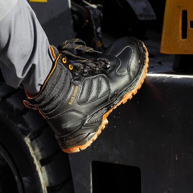 Чоловіче робоче взуття Black Hammer 8844Sicherheitsschuh, чорний, 42 EU