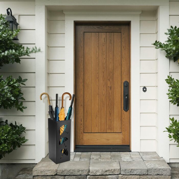 Підставка для парасоль та тростинок Sightday, металева, біла