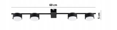 Підвісна лампа Elko-Lighting Mono 4 — 4 точки освітлення GX53