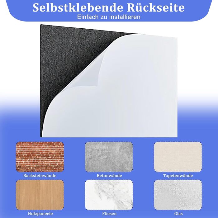 Самоклеючі акустичні панелі для звукоізоляції 30x30x0.9 см, 12 шт — шумопоглинаючі плити з лінійним дизайном для студії, кінотеатру та ігрової кімнати