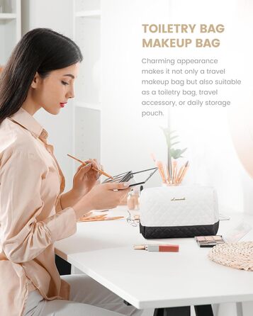 Спортивна дорожня сумка LOVEVOOK для жінок, велика, ручна поклажа, для подорожей, вихідних, сімейного відпочинку, сумка для лікарні/перевдягання, сауна, басейн, XXL, 2 шт. (Бежевий, Чорний)