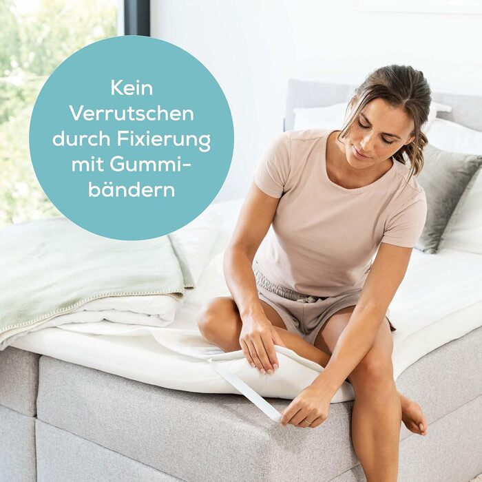 Електричне підігріваюче підвійне покривало Sanitas SWB 21 з м'якого флісу, з фіксувальними стрічками, системою безпеки, 3 температурними режимами, машинне прання, розмір 150 x 80 см, білий колір, нове дизайну