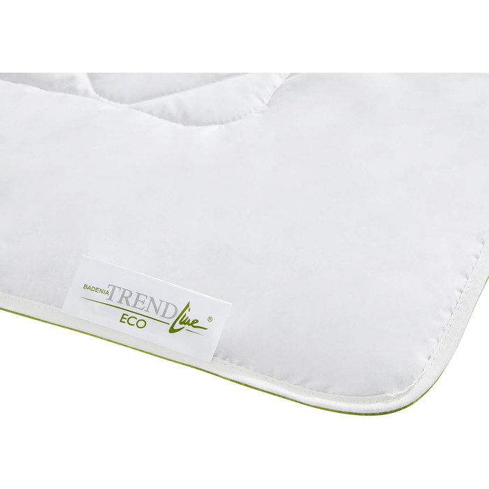 Badenia Trendline Eco Down Alternative Comforter Camel Duo 135 x 200 cm, white, Öko-Tex Certified, produced according to German quality standard 135 x 200 Duo Winter Blanket