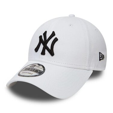 Кепка New Era 9Forty MLB для дітей (Янкіз, біла, регульована, 4 роки)