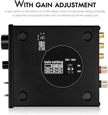 Nobsound G2 PRO 300W Міні HiFi Сабвуферний/Повнодіапазонний Моно Аудіо Підсилювач
