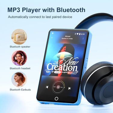 MP3 плеєр Oilsky 80GB Bluetooth WiFi Android 9.0 4