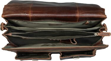 Сумка для ноутбука Leabags Leder Aktentasche чоловіча шкіряна до 15