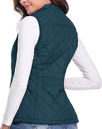 Жіноча тепла жилетка з пуховим наповнювачем, вітро- та водовідштовхуюча, для активного відпочинку, з кишенями, темно-синій, розмір L