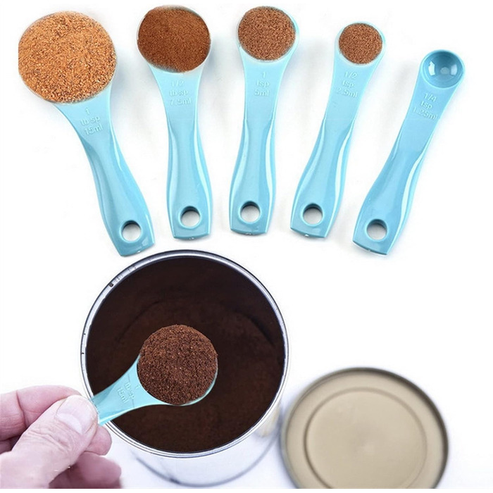 10-Piece Measuring Spoon Set for Kitchen Tools, Teaspoons, Coffee/Sugar Scoop, Measuring Cup for Baking Cakes, Kitchen/Cooking/Baking Utensils (Color: Kitchen Spoon 1) (Kitchen Spoon 3)