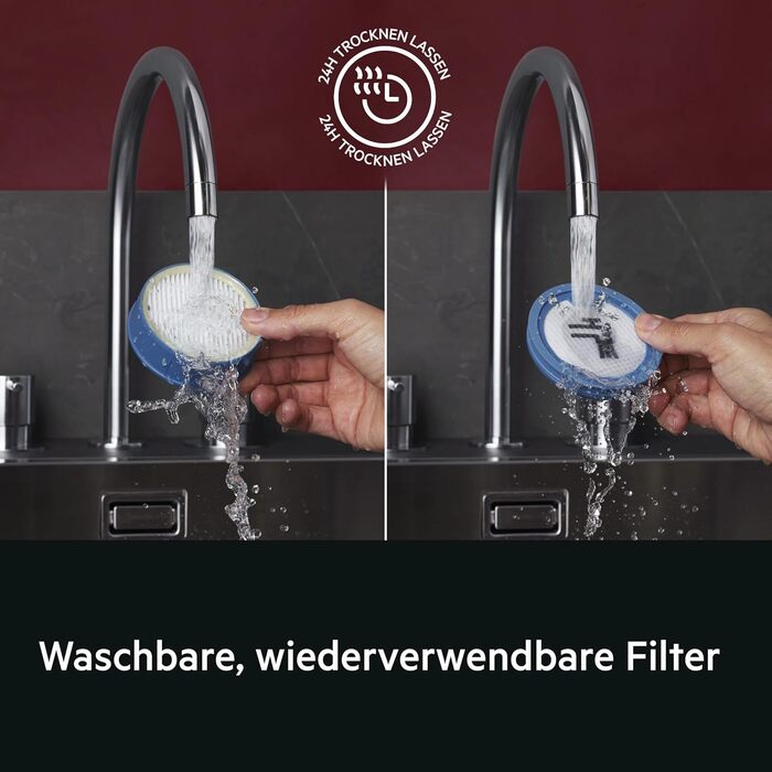 Бездротовий акумуляторний пилосос AEG 6000, 21.6V, 40 хв роботи, потужність 103 000 об/хв, серія 6000, колір блакитний