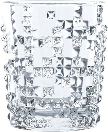 Набір віскі Nachtmann 4 шт., склянки віскі, кришталеве скло, 348 мл, Punk, декалітр + 2 склянки