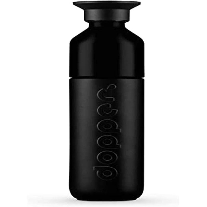 Dopper Insulated Stainless Steel Thermos Bottle - 580ml, Leak-Proof, 24h Cold/9h Hot - Black