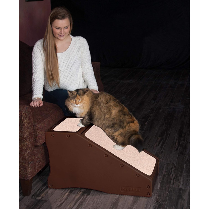 Сходинки-пандуси Pet Gear для домашніх тварин, шоколадно-коричневий (Еспресо)