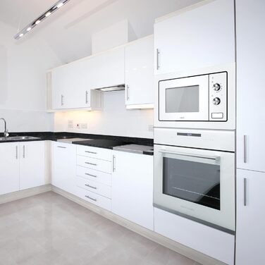 Вбудована мікрохвильова піч CATA MMA 20 WH 20L з грилем, таймером та нержавіючою сталею, 9 функцій, Ø24,5 см, білий колір