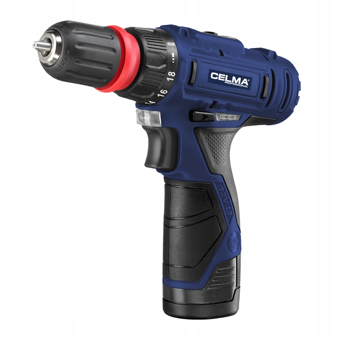 Дриль-шурупокрут Celma Pro WAK-Li 12GEO (2x1,5 Аг, зарядний пристрій, кейс)