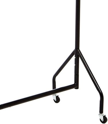 Amazon Basics Clothes Rack, Black (4 ft x 5 ft)