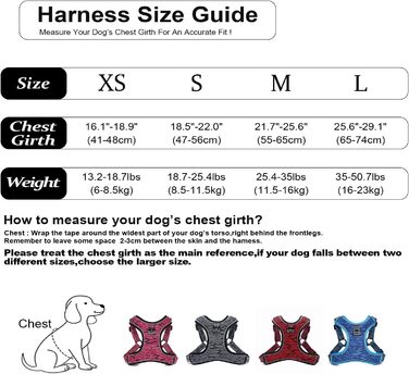 Шлейка для собак середніх та маленьких порід, цуценят, анти-тяга, безпечна, світловідбиваюча, м'яка, регульована (S, блакитна)