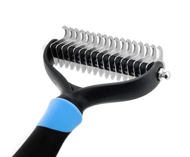 Щітка для видалення підшерстя собак та котів - щітка для собак та котів, видаляє підшерсток