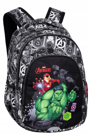 Багатовідсіковий шкільний рюкзак Avengers CoolPack, багатоколірний, 21 л