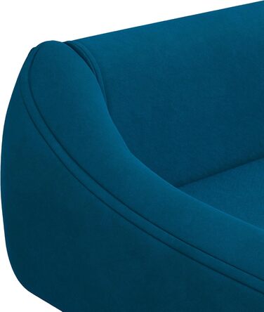 PawHut лежанка для собак з м'яким подушкою, лежанка для тварин з дерев'яним каркасом, знімний та пральний чохол, для середніх та великих собак, блакитна