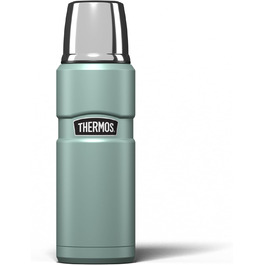 Stainless King 470ml Insulated Water Bottle - Travel Mug & Daily Commute Bottle - Duck Egg Blue