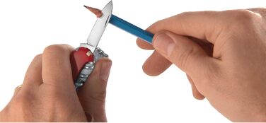 Швейцарський ніж Victorinox Camper - мультитул з 13 функціями, червоний