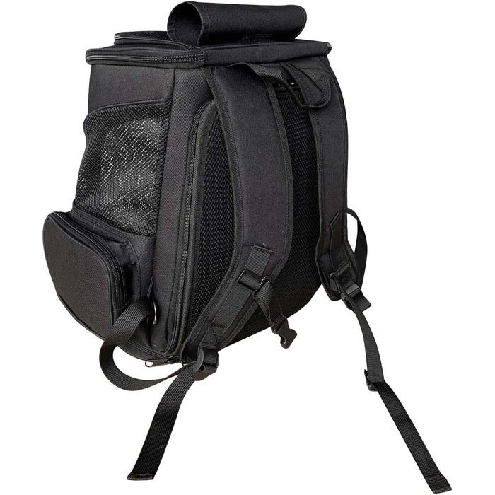 Розширюваний рюкзак для домашніх тварин One for Pets для котів та собак, чорний колір