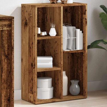 vidaXL Artisan Oak Bookshelf - 50x25x80 cm