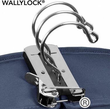 Дорожній трискладний чохол для сукні WallyBags, темно-синій, 152 см