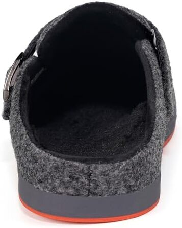 Тапочки з фетру Gaatpot Filzclog, теплі домашні тапочки для жінок та чоловіків, розмір 36-46, сірий колір