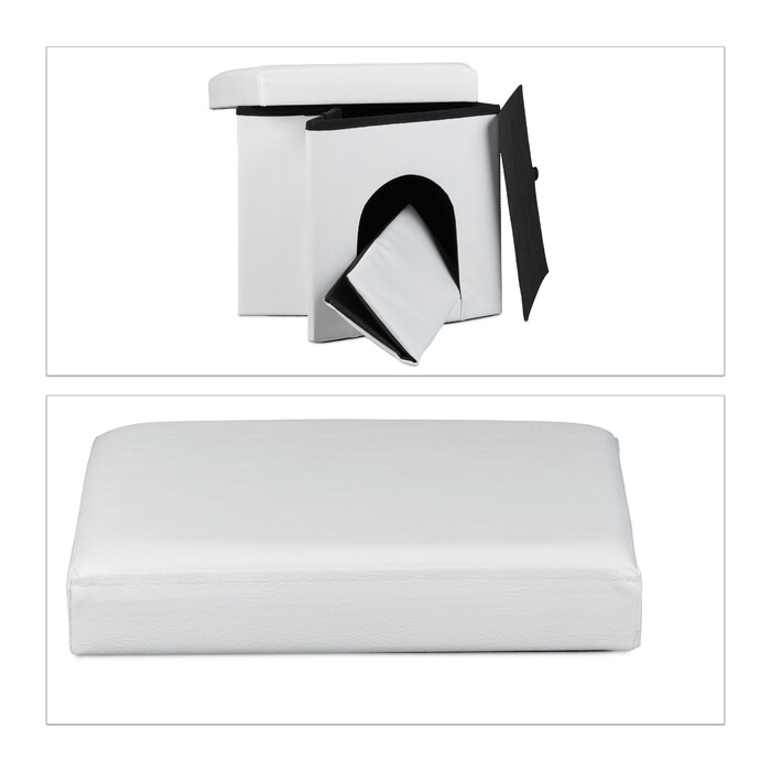 Relaxdays Dog Box Seat Stool