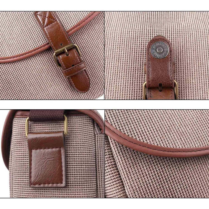 Сумка для камери Neuleben: сумка-месенджер для дзеркальної/зеркалоподібної/DSLR камери, сумка-фотосумка, хакі