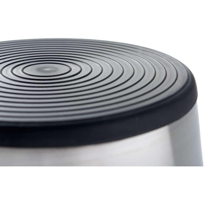 Миска для корму та води Hunter з нержавіючої сталі, 2700 мл, з силіконовим дном, стійка до ковзання, легко миється, довговічна