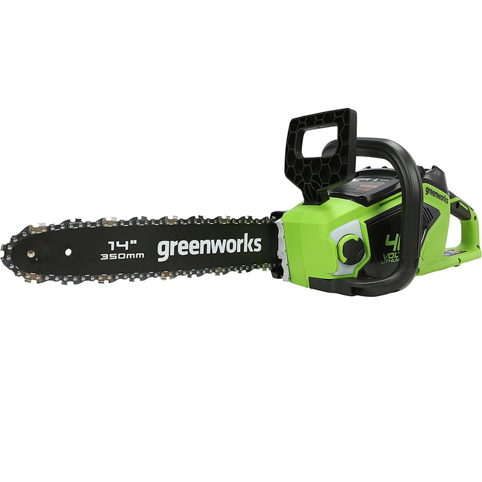 Акумуляторна ланцюгова пила Greenworks G40CS30II, шина 30 см (12