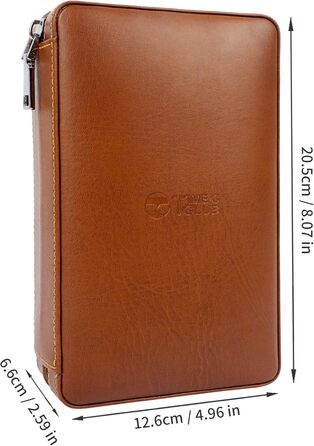 Вишуканий кейс для сигар Time C Club з ножем для сигар та зволожувачем, подарунок для нареченого, на день народження, на День батька