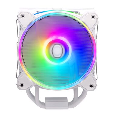 Cooler Master Hyper 212 Halo White - Кулер для CPU з RGB підсвічуванням, чорний, LGA1700/AM5