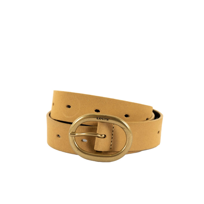 Пояс жіночий Levi's High-Low, колір бежевий (Bisque), 1 шт.