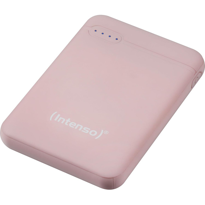 Powerbank Intenso Powerbank XS 5000mAh - зовнішній акумулятор для смартфона, планшета, MP3-плеєра, цифрової камери (рожевий)