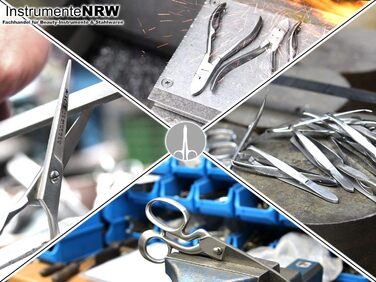 Ножиці для стрижки собак Solingen, ножиці для стрижки лап з мікрозубом, Made in Germany, ножиці з вигнутим лезом для догляду за шерстю собак, котів та інших домашніх тварин (10,5 см)