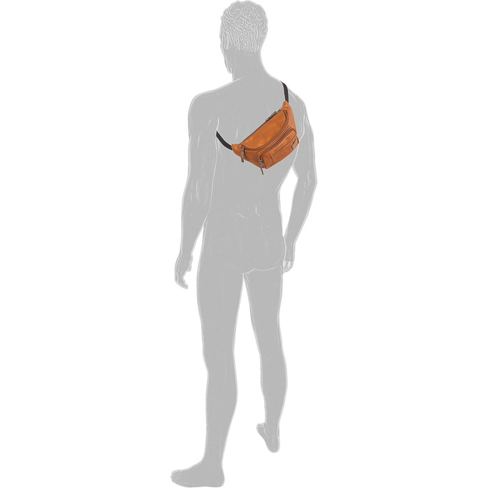 Чоловіча поясна сумка Camel Active Laos (колір: коричневий)