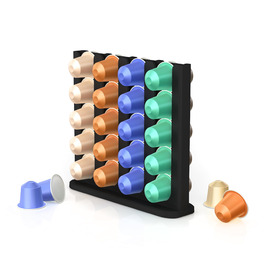 Тримач для капсул Nespresso NewGround Designs (40 капсул) - органайзер, стійка, настінний