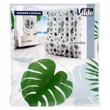 Штора для душу вінілова Vilde 180 x 180 см
